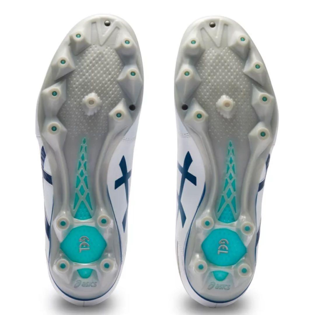 アシックス DS LIGHT WIDE 24.0cm 1103A080 白×紺