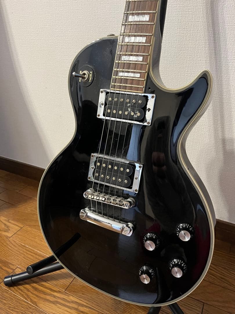 【ぼっち・ざ・ろっく！】Grass Roots エレキギター ブラックレスポール