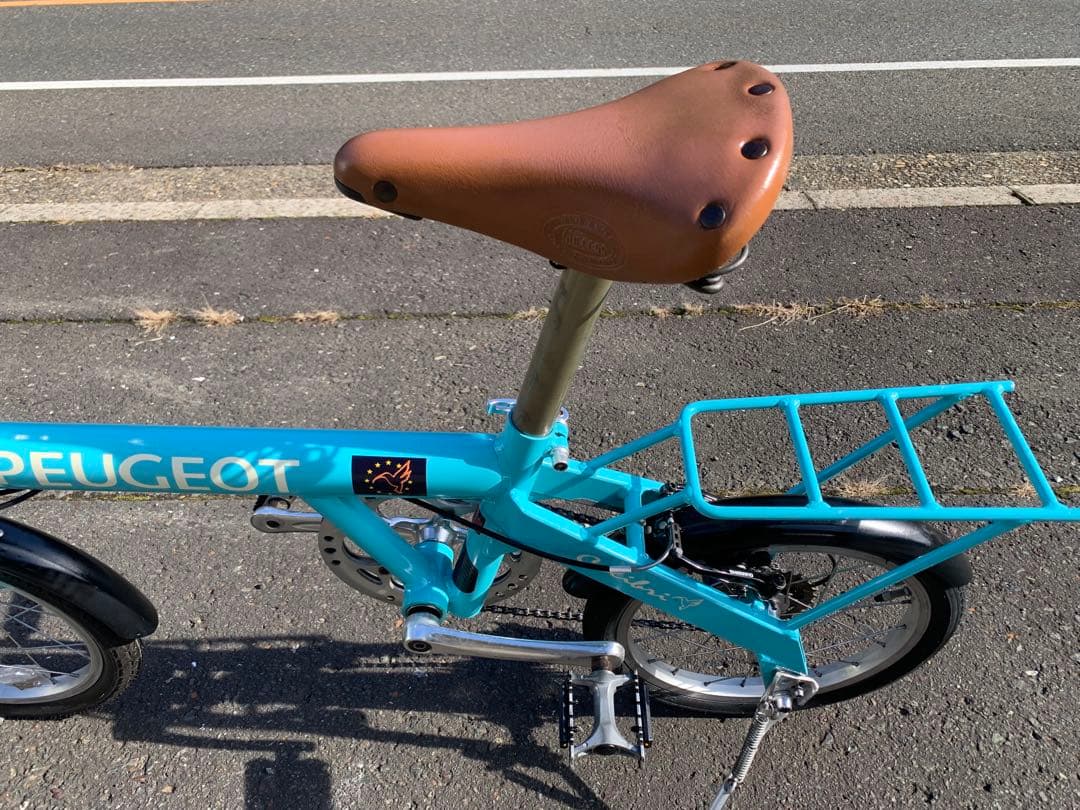 【即乘】送料無料 PEUGEOT 折り畳み自転車7速 ミニベロ 小径車16インチ