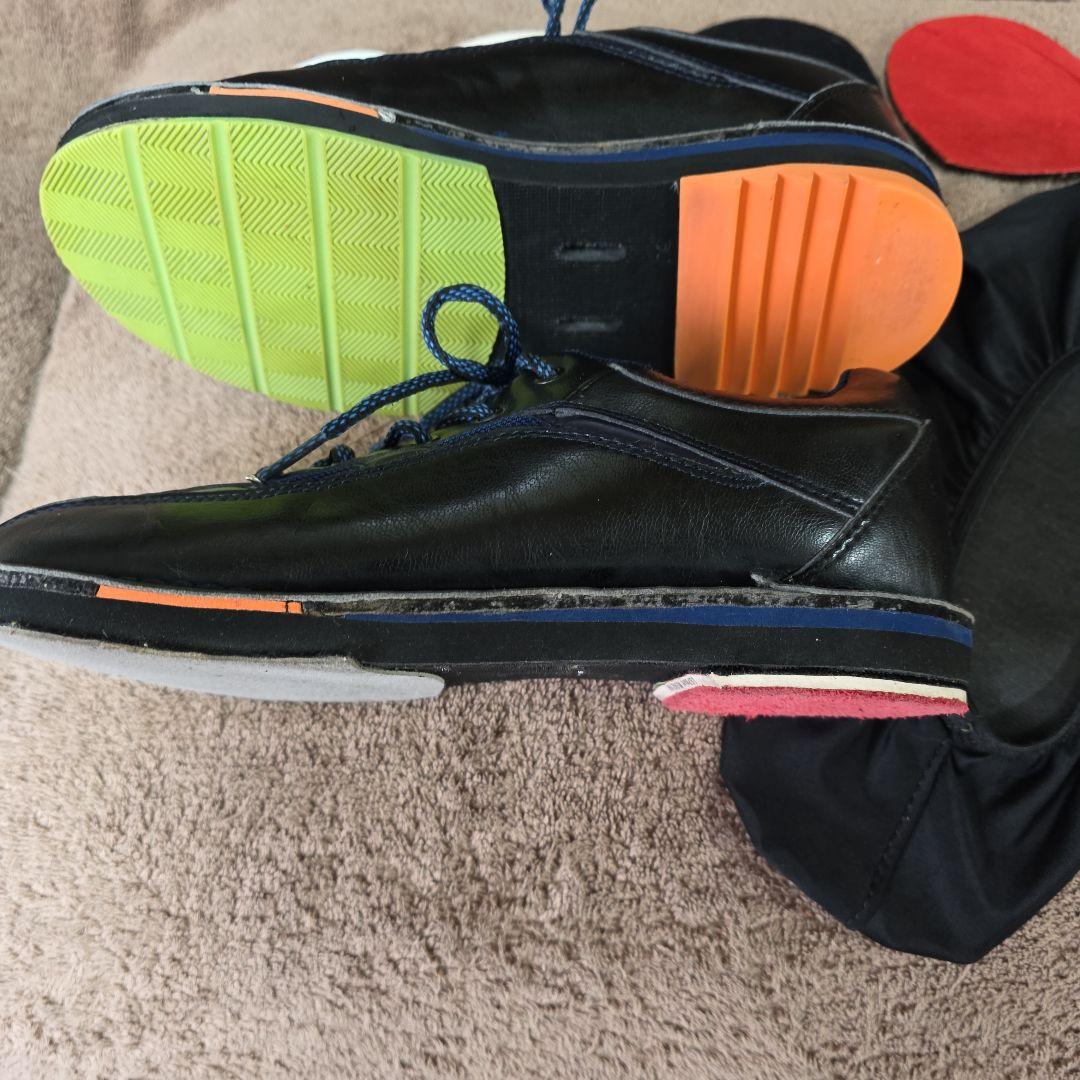 ハイスポーツ　ボウリング　シューズ　、カバー付き25.5