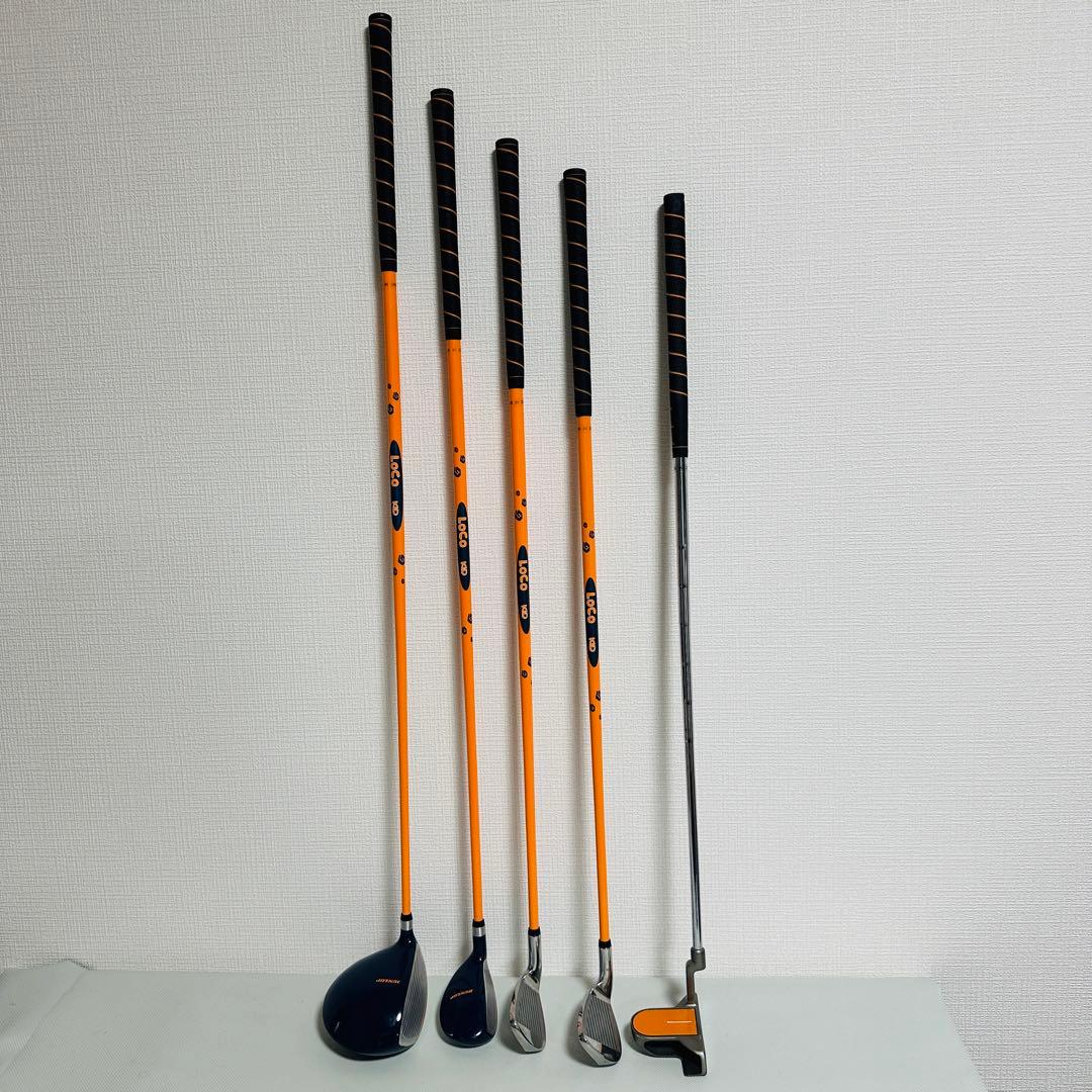 DUNLOP ダンロップ LOCO Kit ジュニアゴルフセット　5本