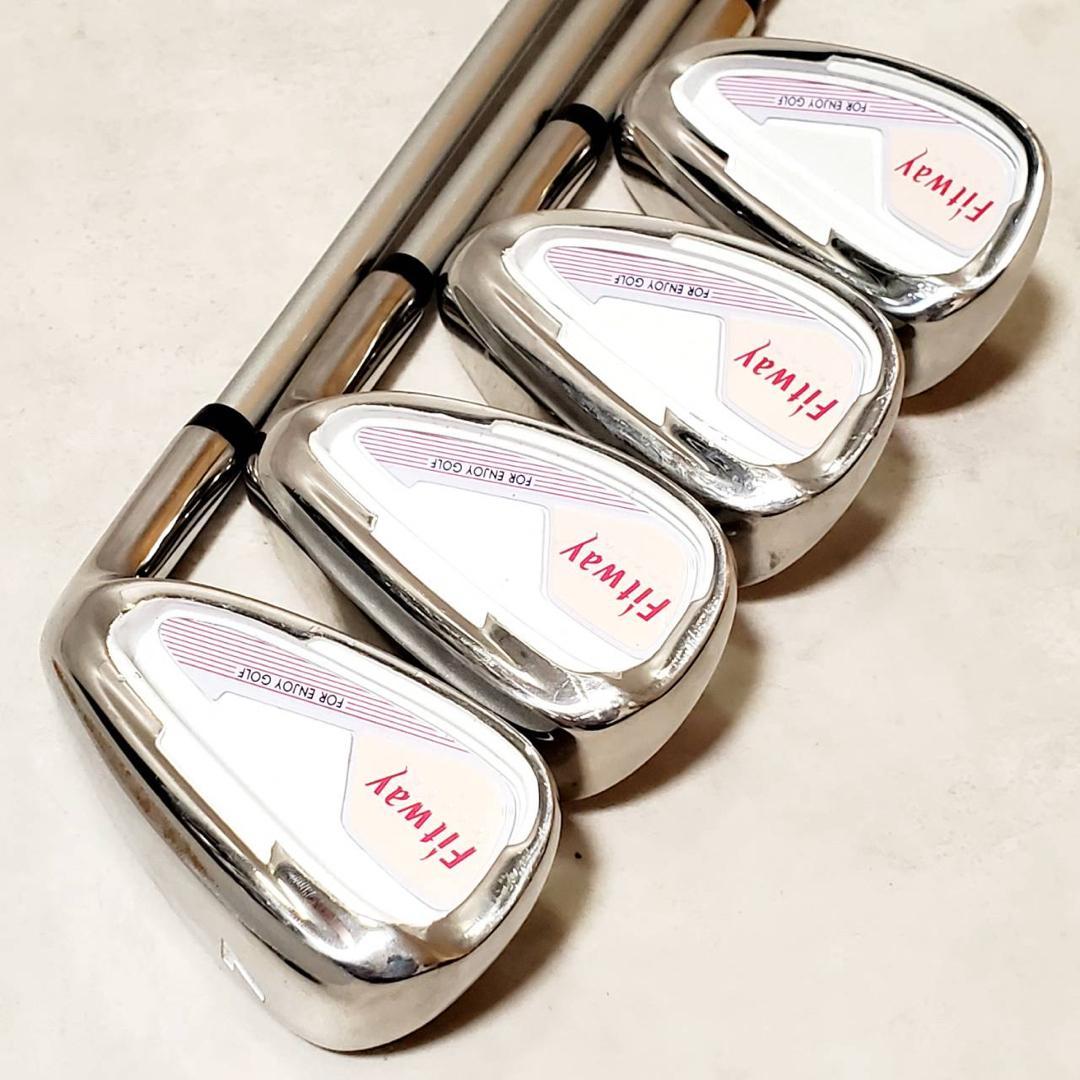 【美品】キャロウェイ フィットウェイ レディース ゴルフクラブセット 7本