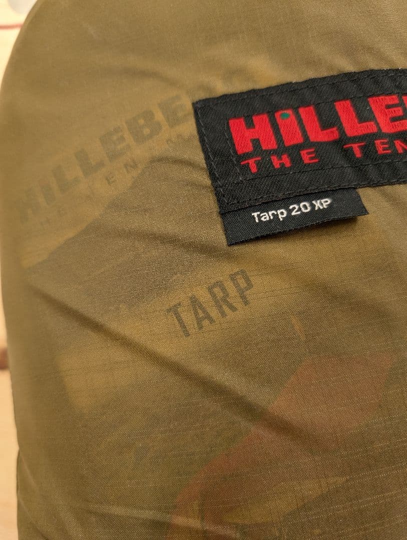 HILLEBERG TARP 20 XP サンド 新品未開封