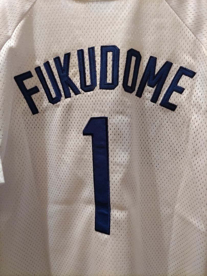 中日ドラゴンズ　福留孝介　刺繍　ユニフォーム　プルオーバー　当時物