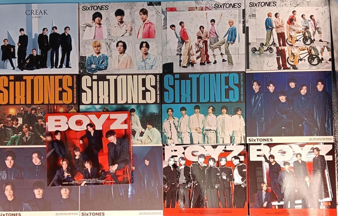 SixTONES　CD　全アルバム　全シングル　コンプリート　 セット まとめて