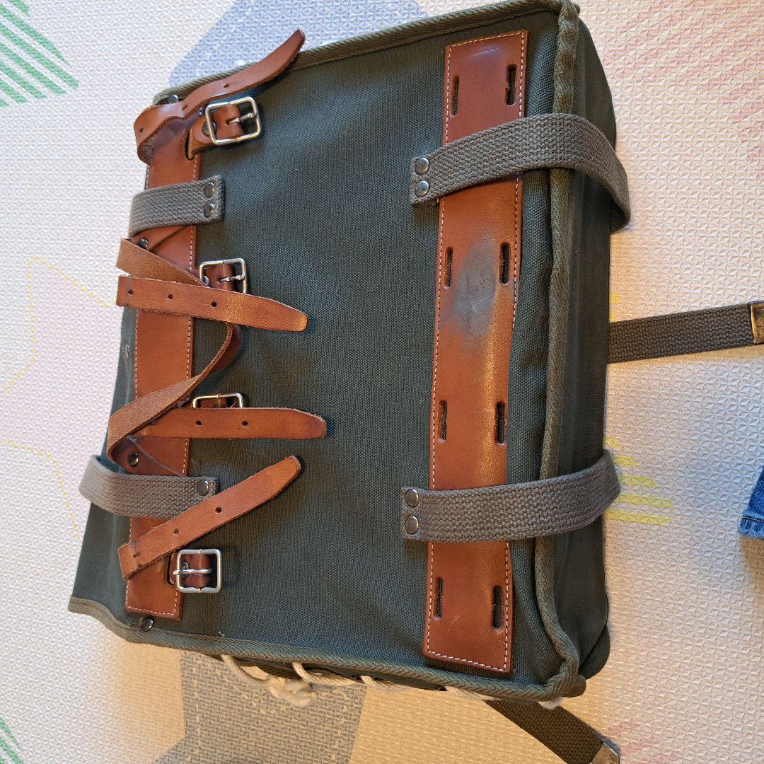 OSTRICH オーストリッチ　自転車　車体装着バッグ オリーブグリーン　ペア