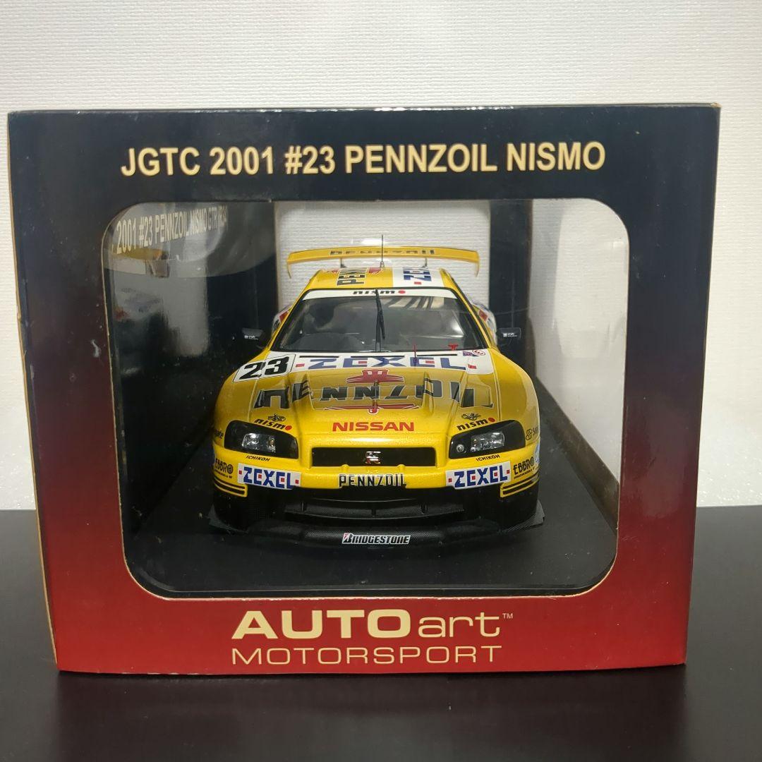 オートアート ペンズオイルニスモ GT-R JGTC 2001 PENNZOIL