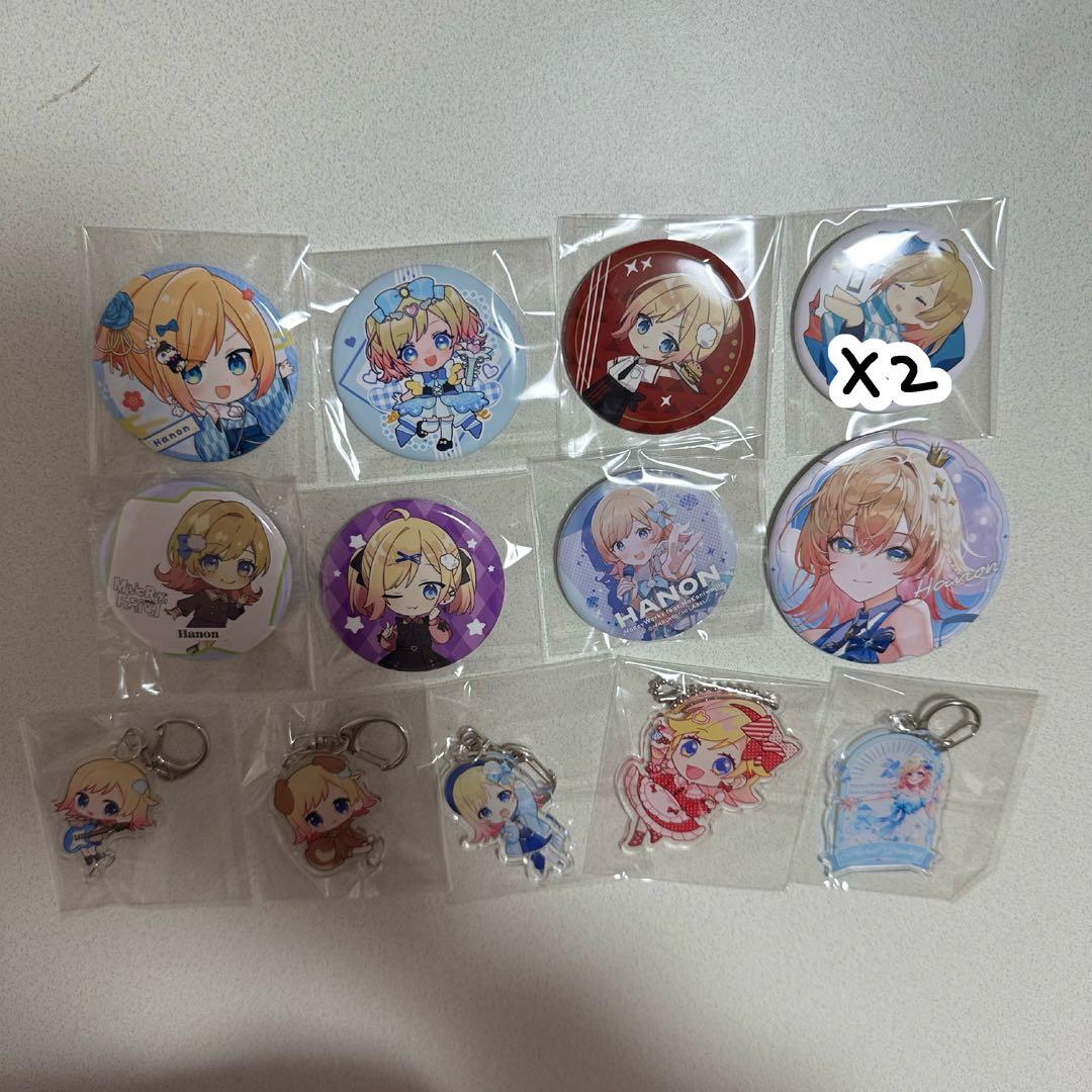 Hanon ハコニワリリィ 缶バッジ アクキー