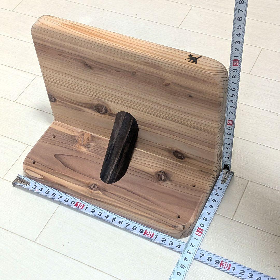 No20 キャットステップ　キャットウォーク　ハンドメイド　焼印【猫】