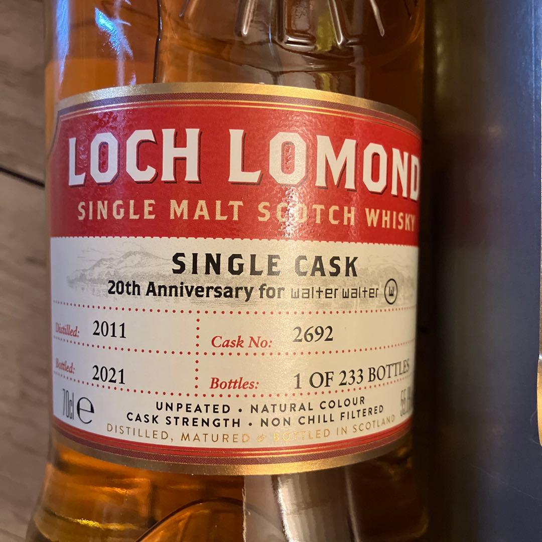 LOCH LOMOND×waiter waiter 20th記念ボトル