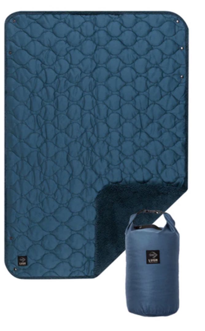 魔法瓶ブランケット Sサイズ ルー LUGH インディゴカラー
