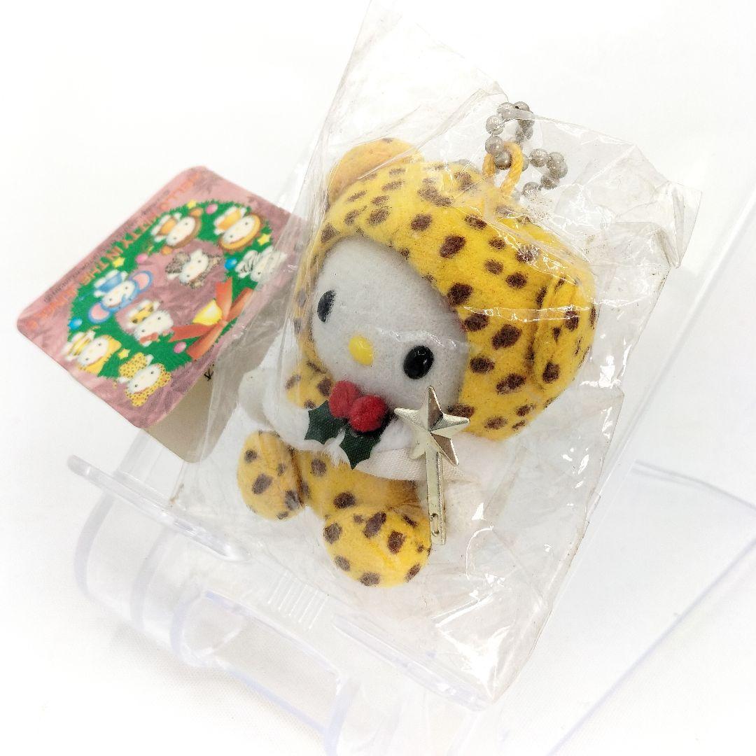 非売品 ハローキティ ジャングルキティ クリスマス ボールチェーン マスコット