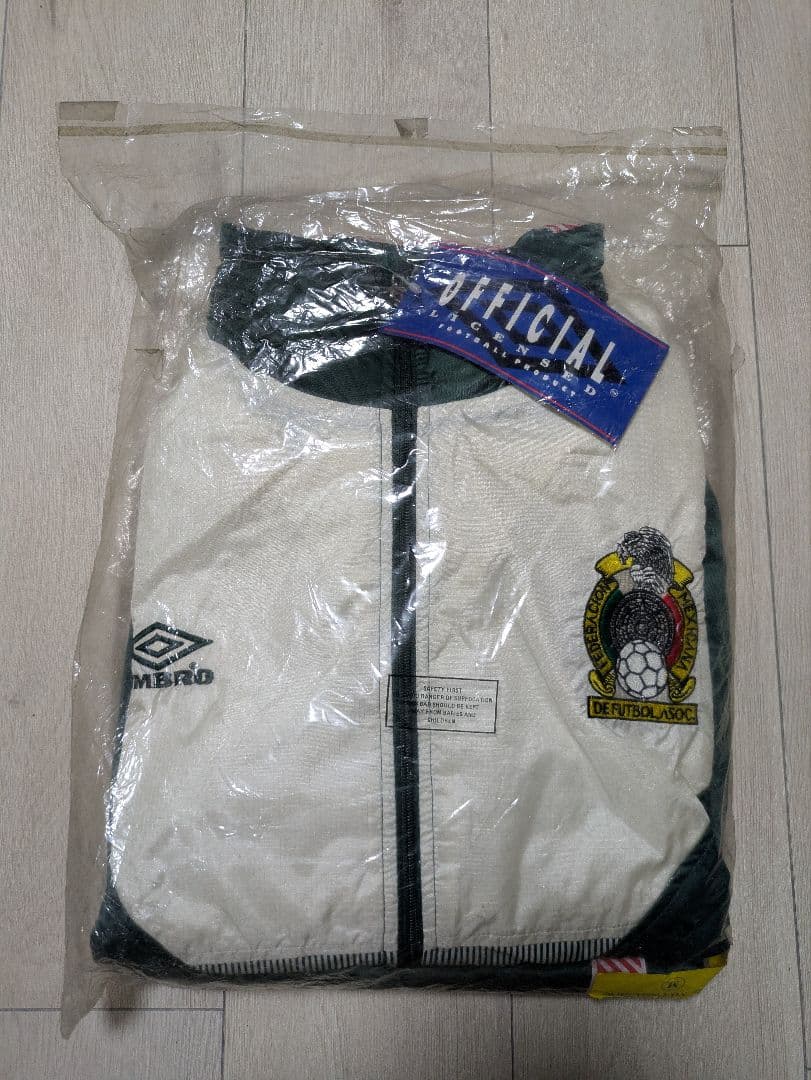[デッドストック] Umbro メキシコ代表 1994 ウォームアップジャケット