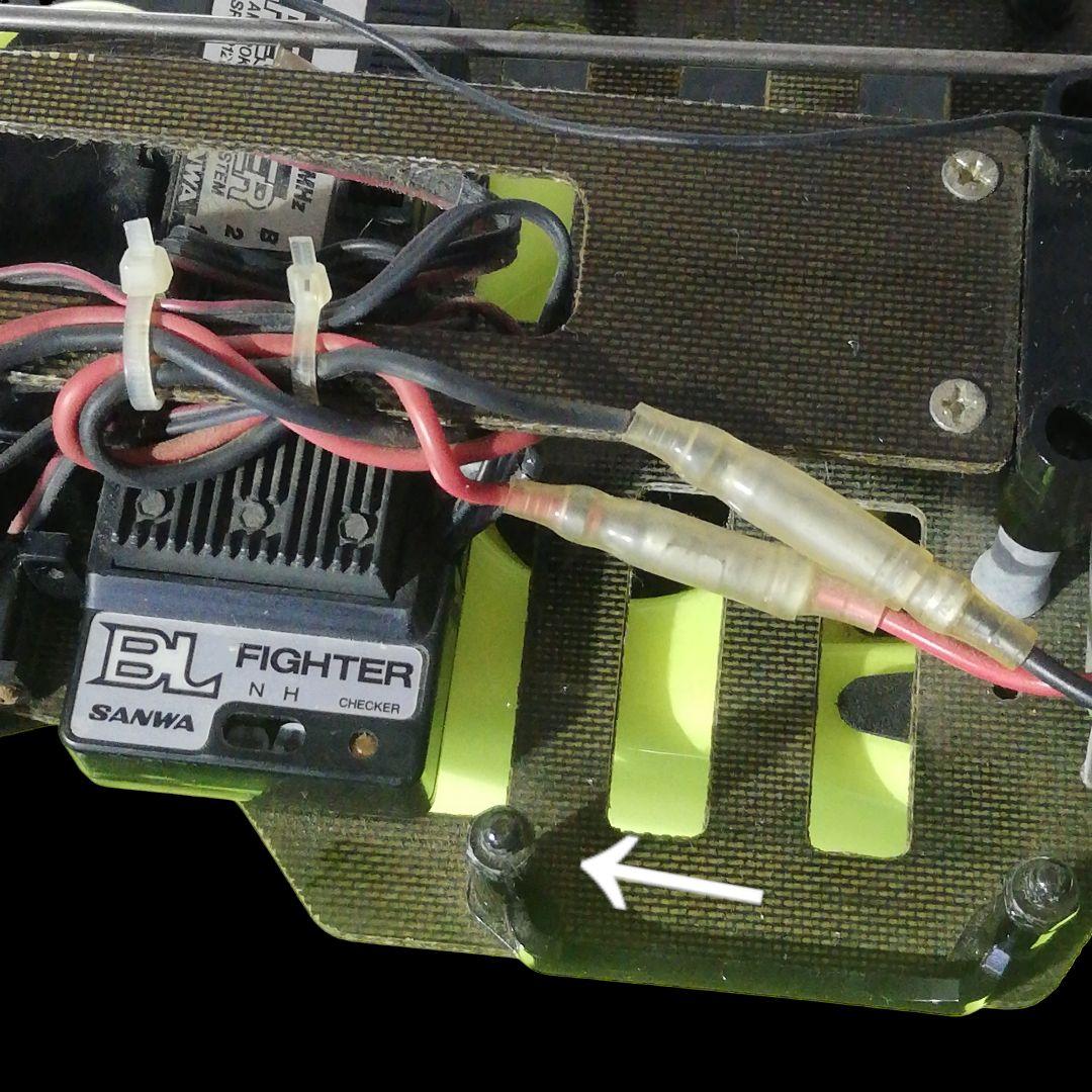 タミヤ　ラジコン トップフォース　メカ動作確認済　プロポMEGA TECH