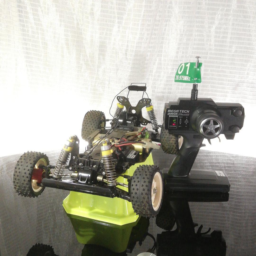 タミヤ　ラジコン トップフォース　メカ動作確認済　プロポMEGA TECH