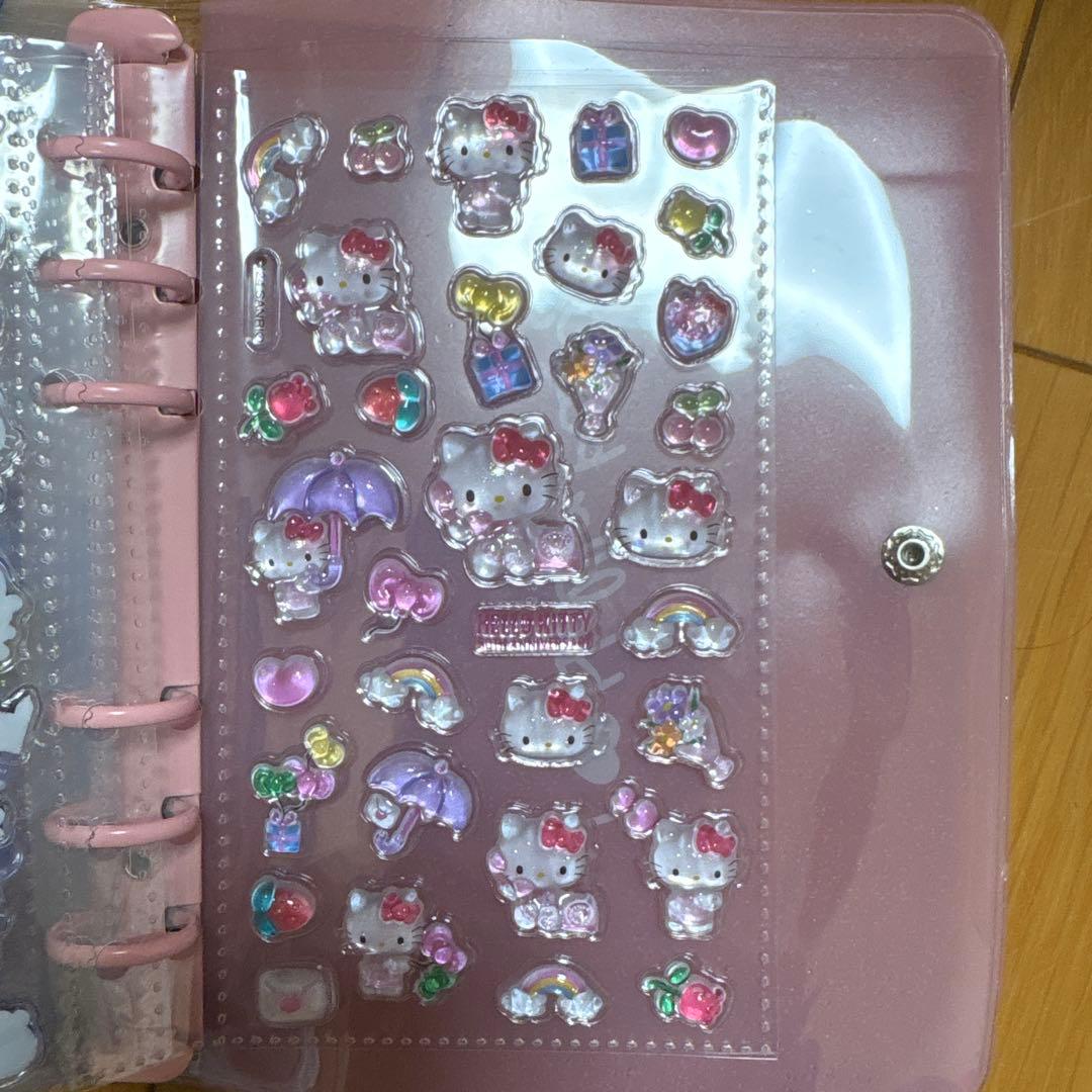 シール帳　完成品　ボンボンドロップシール