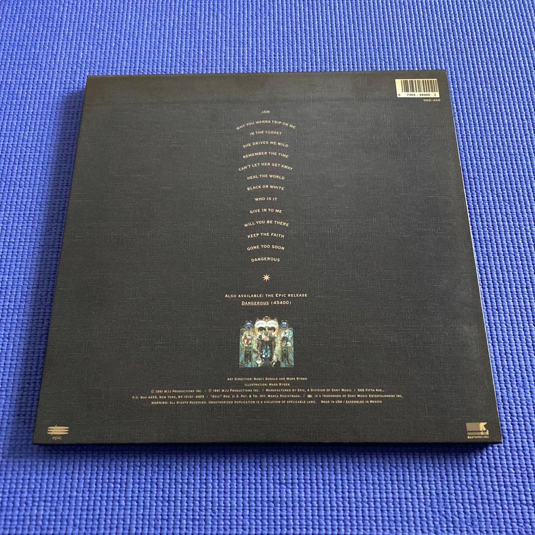初回限定盤　MICHAEL JACKSON DANGEROUS