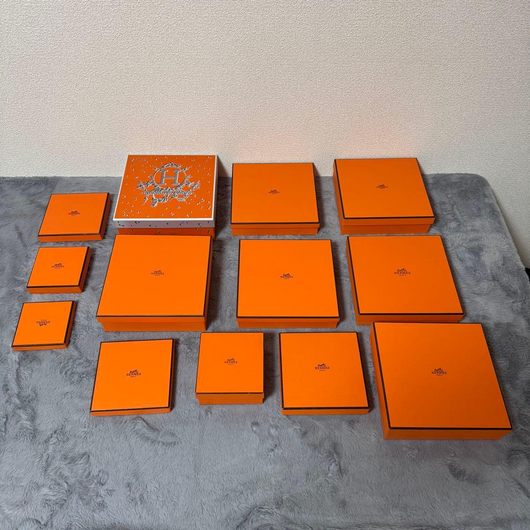 【極美品多数】HERMESエルメス 空箱 50点　まとめ売り