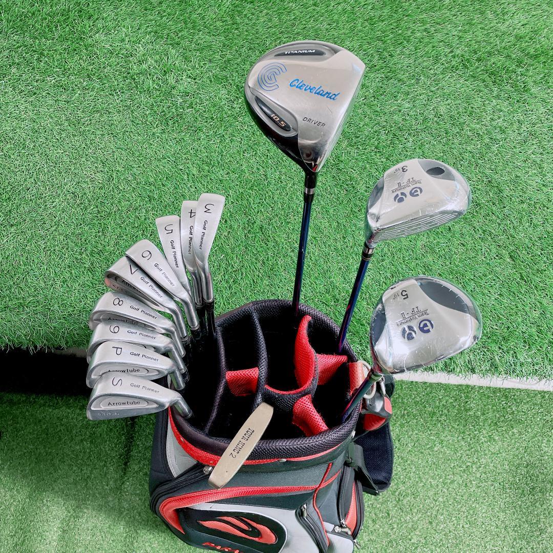 Cleveland メンズ ゴルフクラブ 13本 セット 初心者　N2403