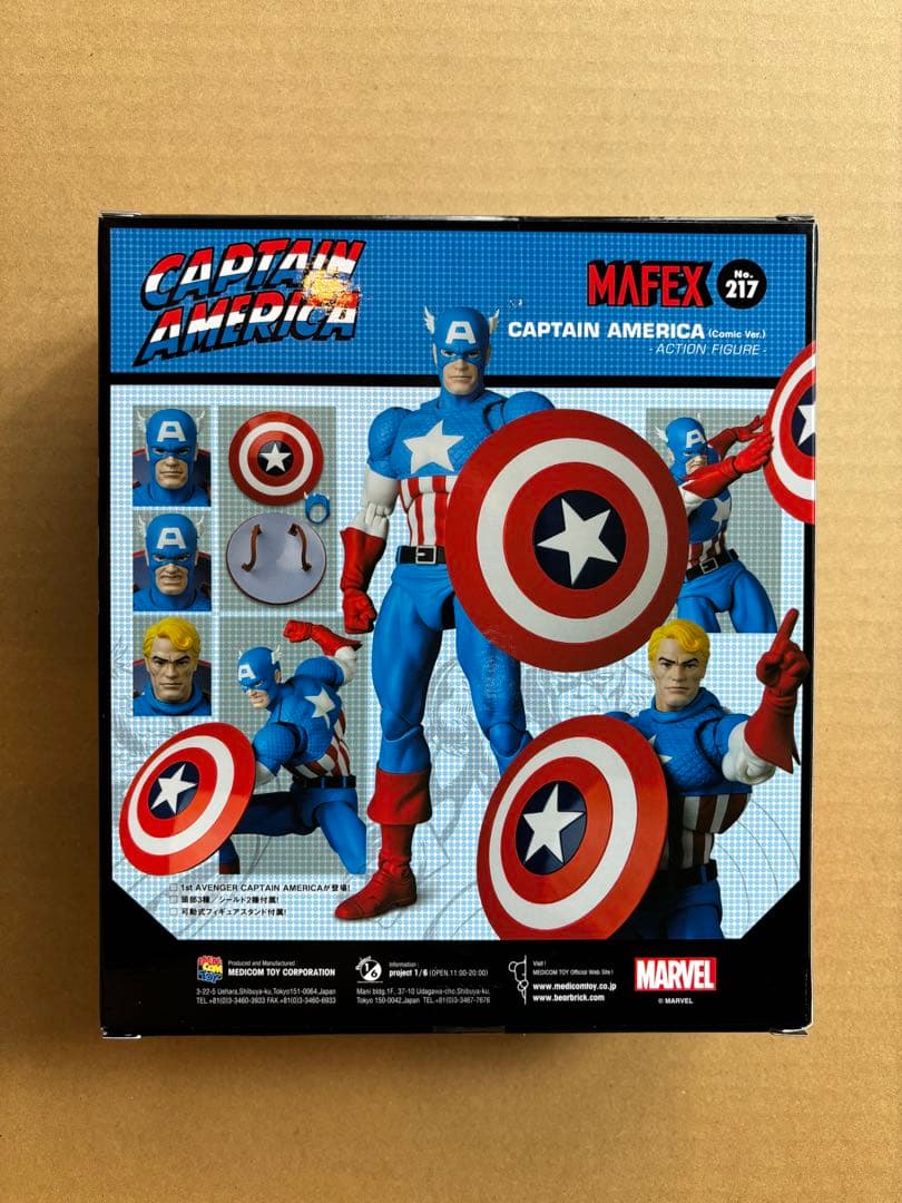 アメコミ MAFEX CAPTAIN AMERICA COMIC Ver. j