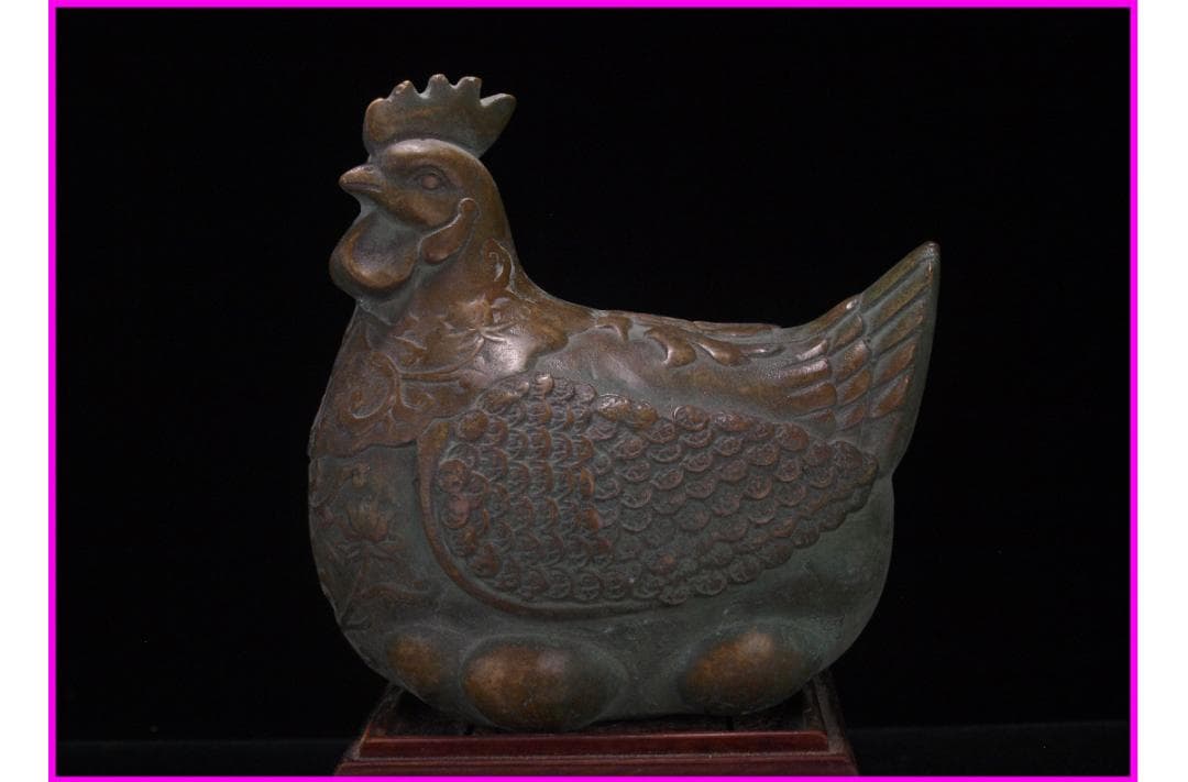 骨董市仕入れ品　中国西周時代の青銅器　　貴重品 DE812C1-3