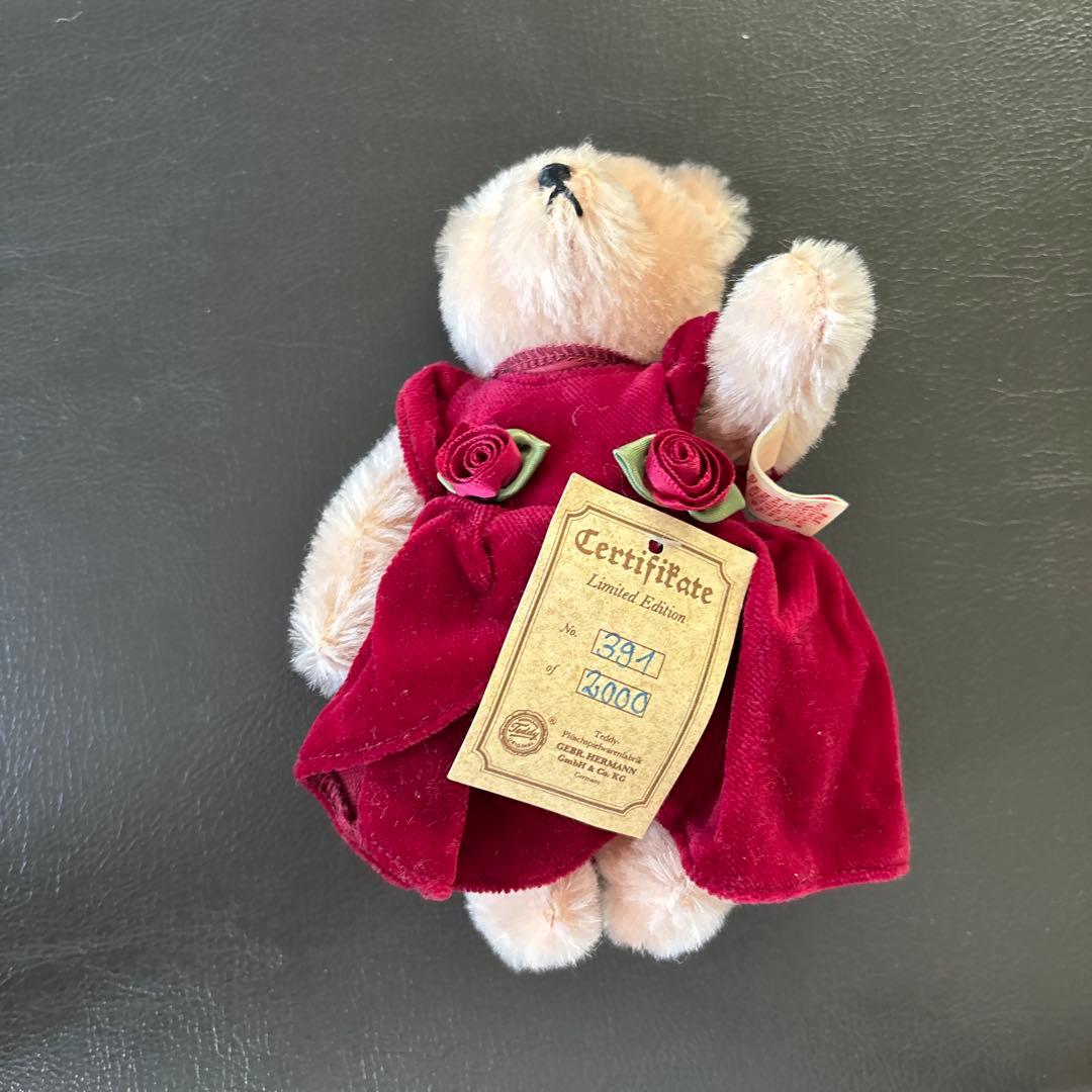 ぬいぐるみ HERMANN TEDDY LIMITED EDITION