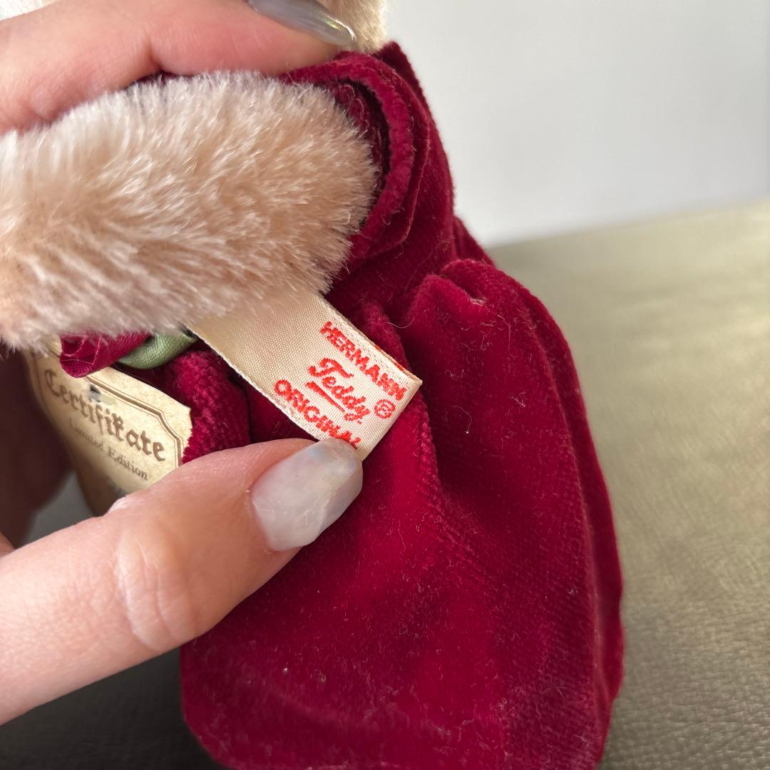 ぬいぐるみ HERMANN TEDDY LIMITED EDITION
