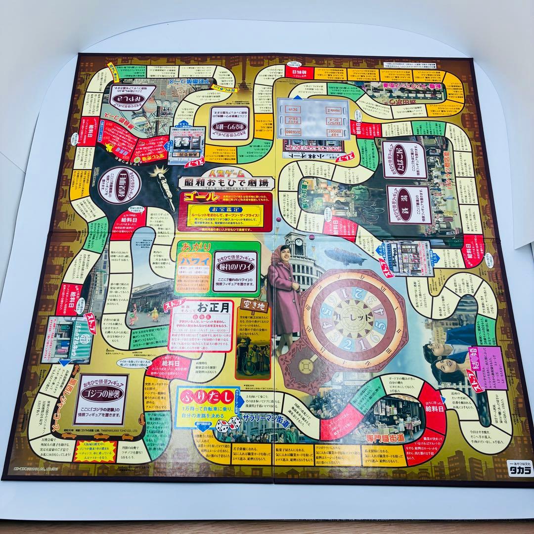 貴重　人生ゲーム 昭和おもひで劇場 35周年記念版 ボードゲーム