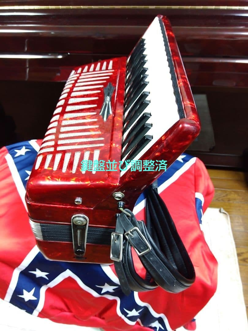 【即演奏可 大幅なメンテ完了品】YAMAHA YA-21アコーディオン