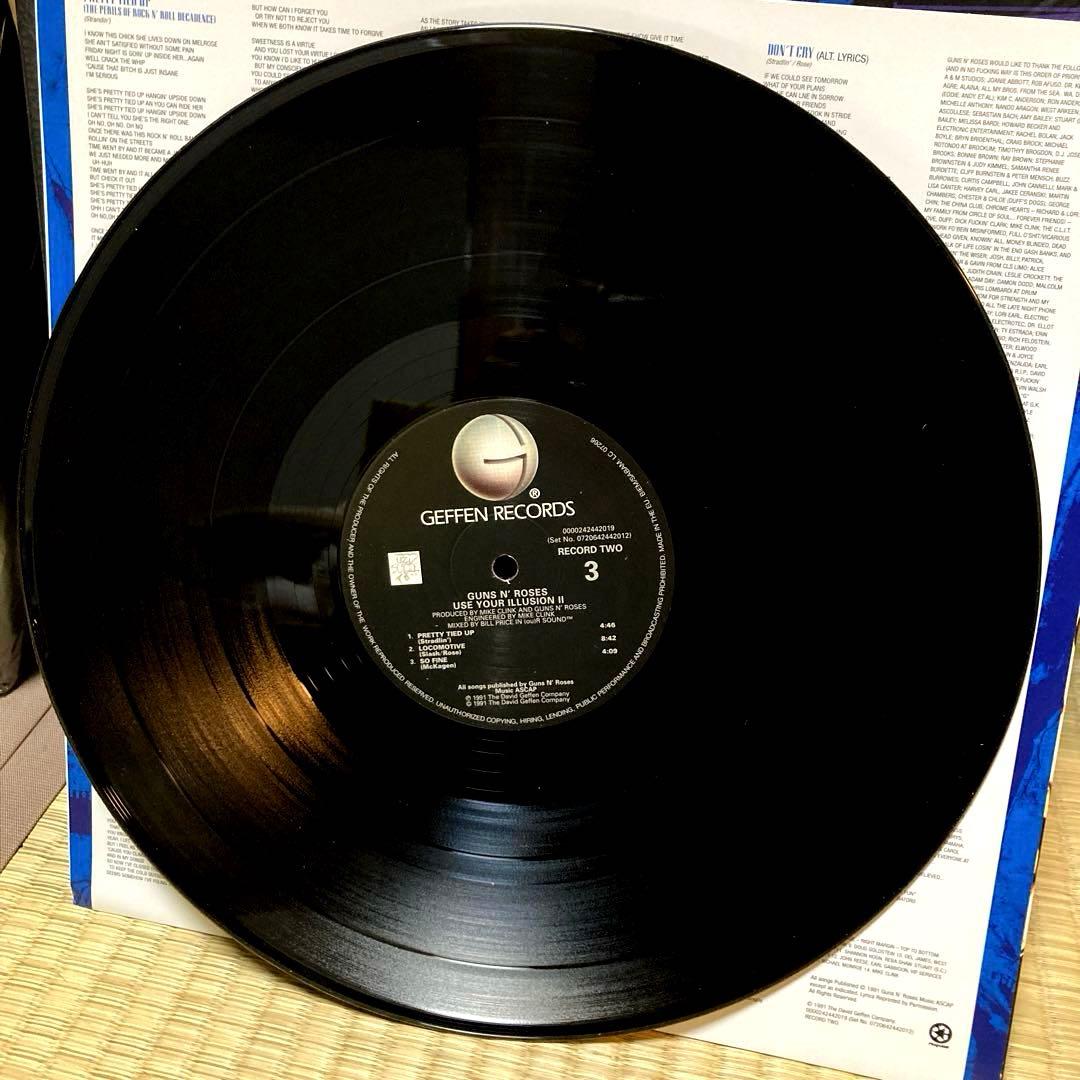 GunsN'Roses Use Your Illusion II ガンズ LP