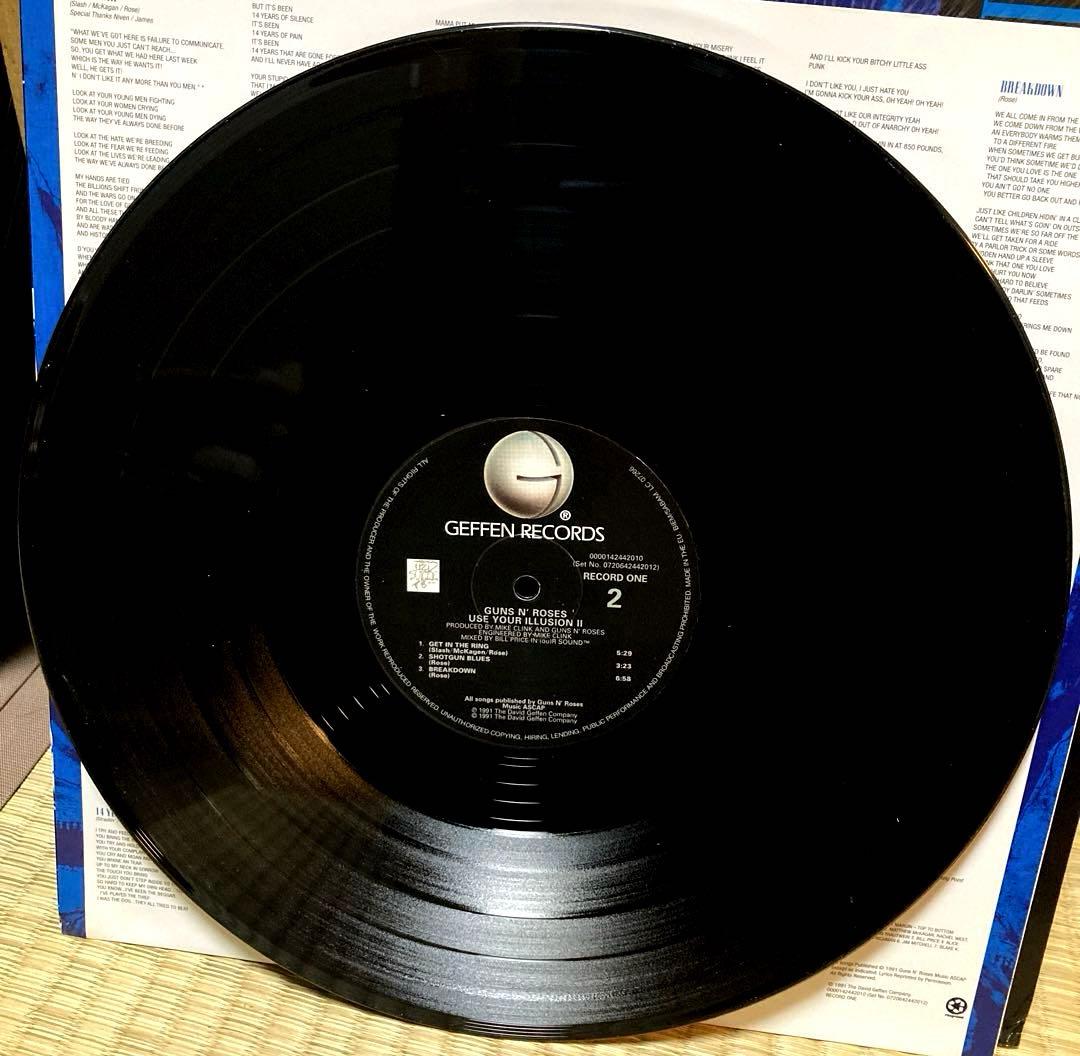 GunsN'Roses Use Your Illusion II ガンズ LP