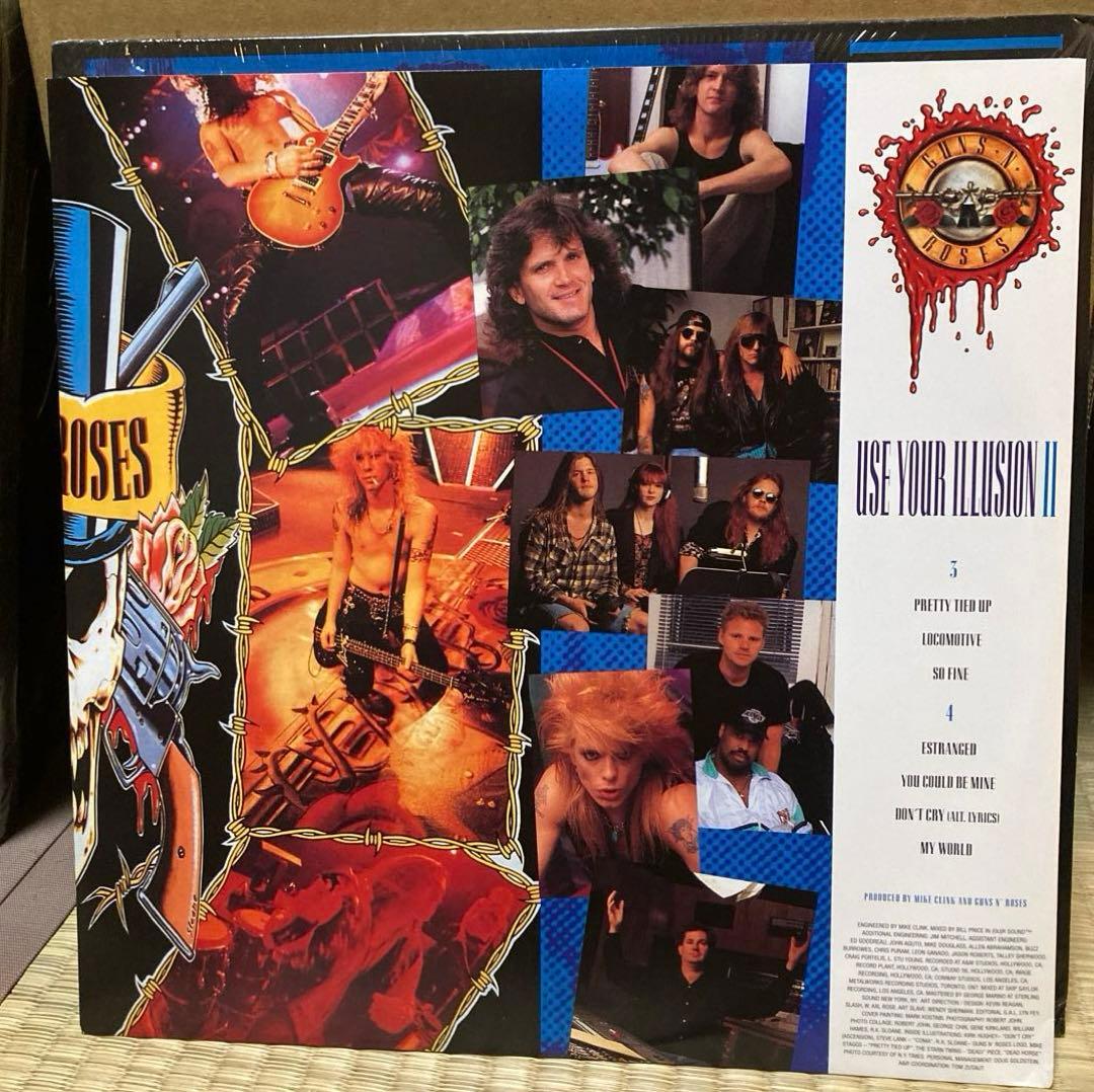 GunsN'Roses Use Your Illusion II ガンズ LP