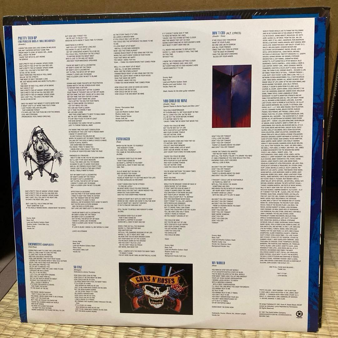 GunsN'Roses Use Your Illusion II ガンズ LP