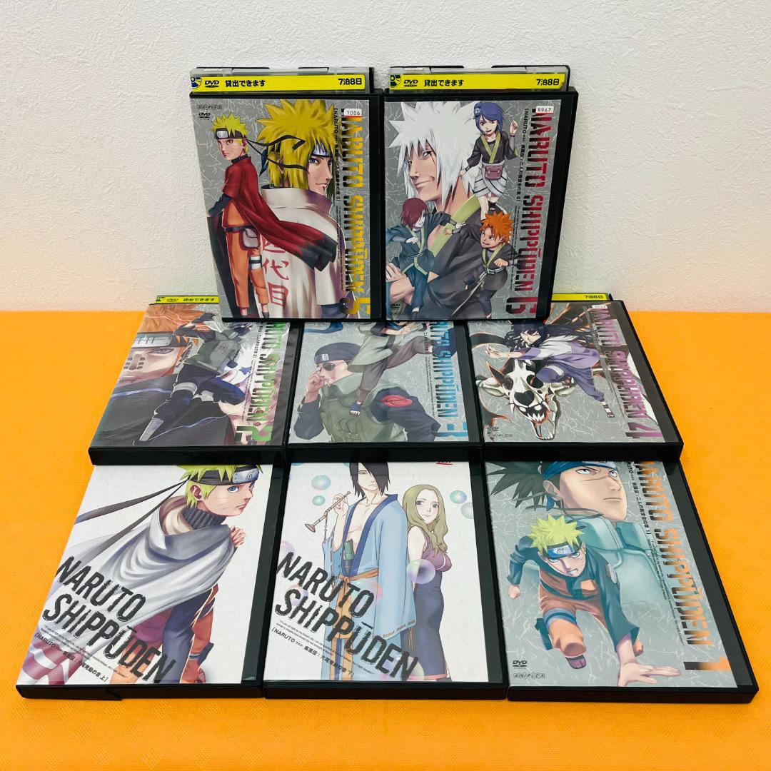 『NARUTO ナルト』 計104巻セット レンタル使用済DVD