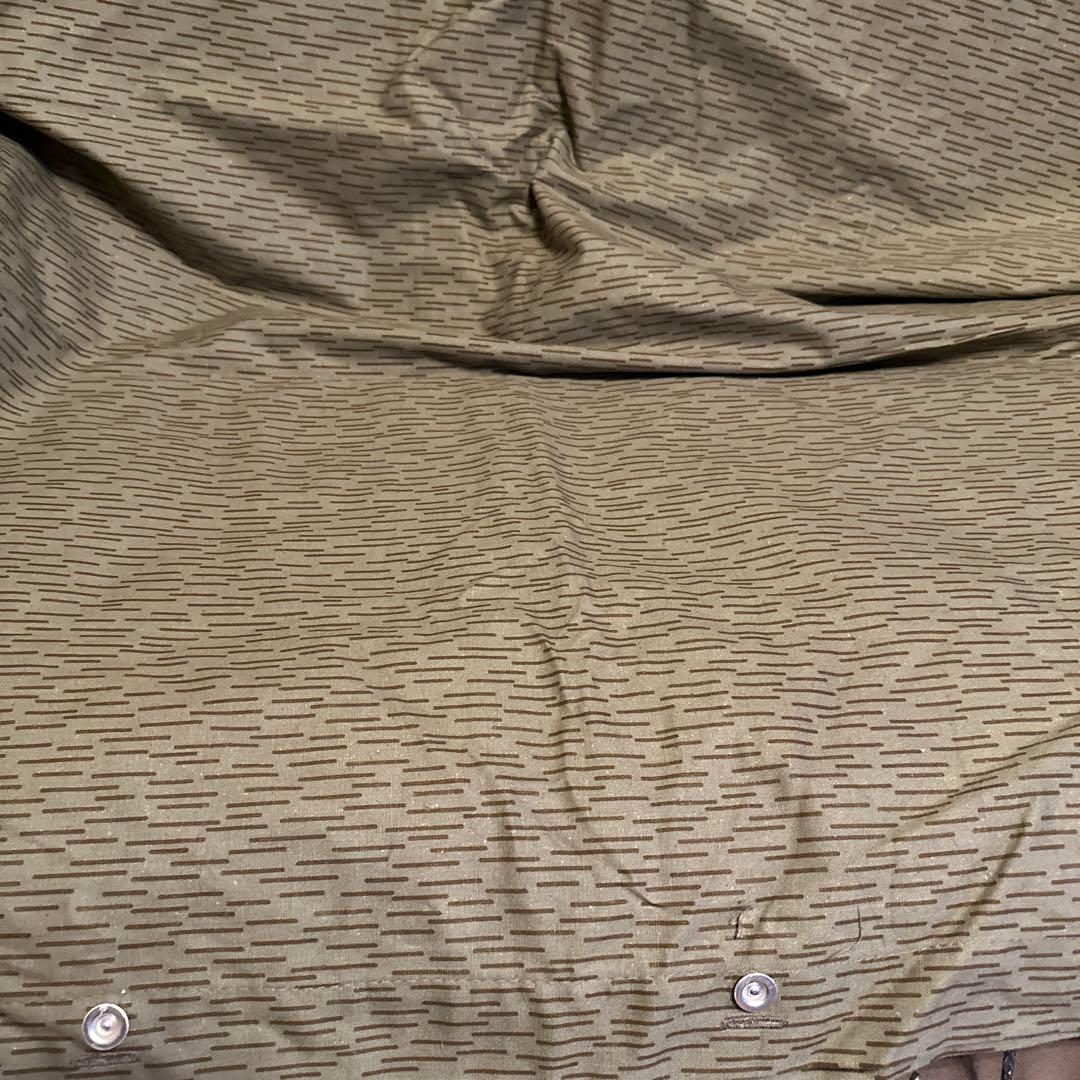 東ドイツ軍レインドロップカモ 軍幕デットストック