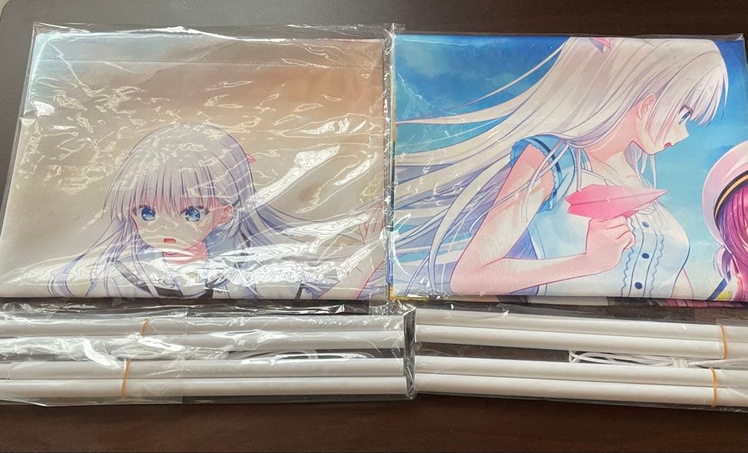 ま*！様 summer pockets サマポケ　タペストリー　2種