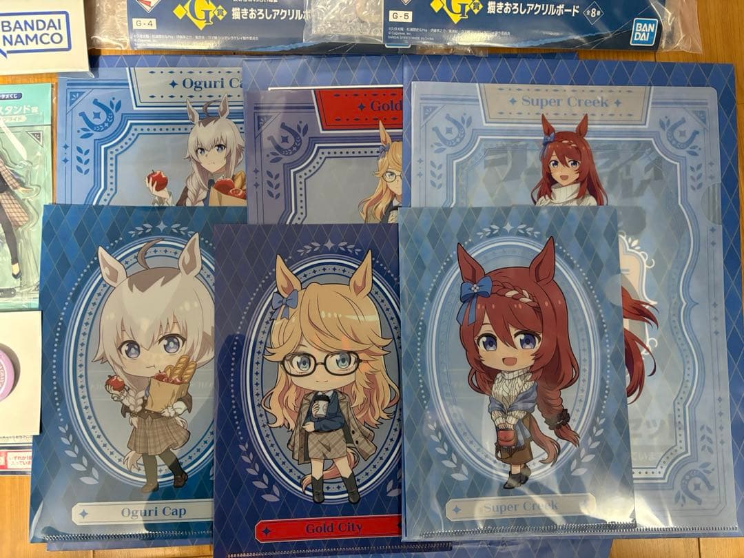 ウマ娘 エンタメ、一番くじ オグリキャップ　タマモクロス　フィギュアなど