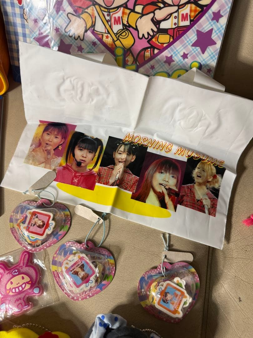 ミニモニ　チビモニ　モー娘　キャラクターグッズセット