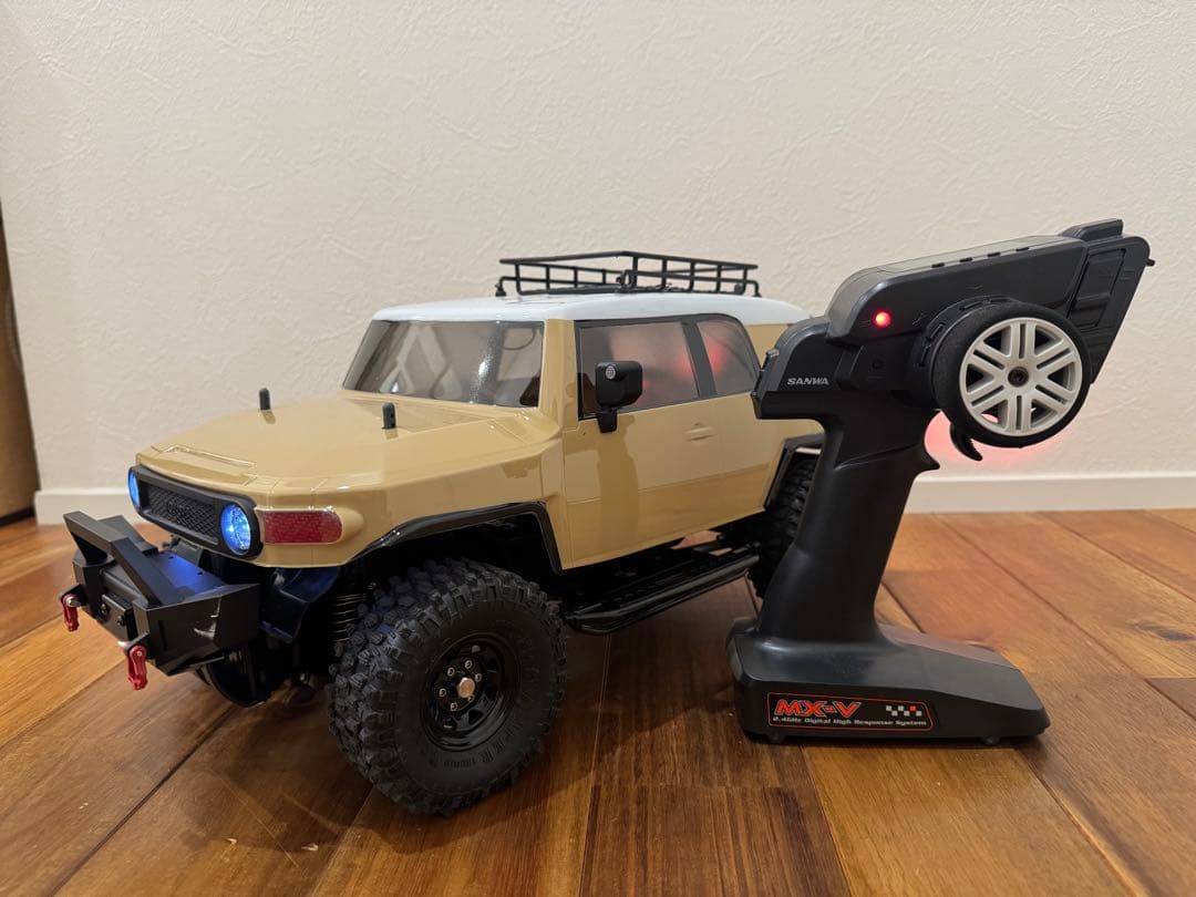 【茹で卵】タミヤ cc-01 FJクルーザー カスタム プロポセット