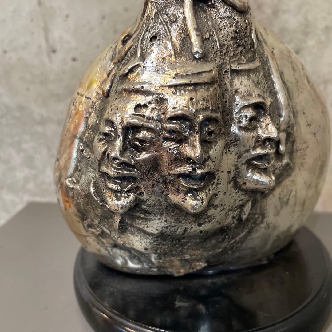 奇妙鋳物オブジェ置物アンティーク