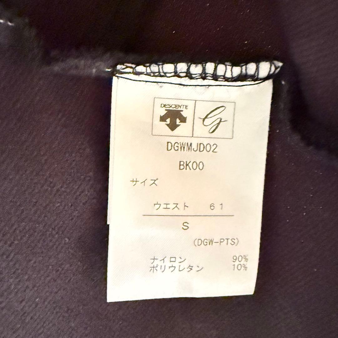 DESCENTE デサント ゴルフパンツ ブラック レディースパンツ