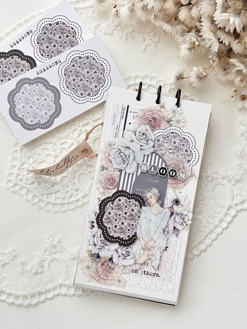 コラージュ素材　紙もの　素材紙　【1886】