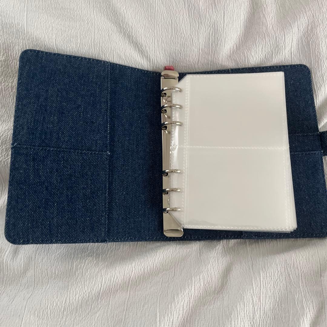 サンリオ　デニムワッペン　バインダー
