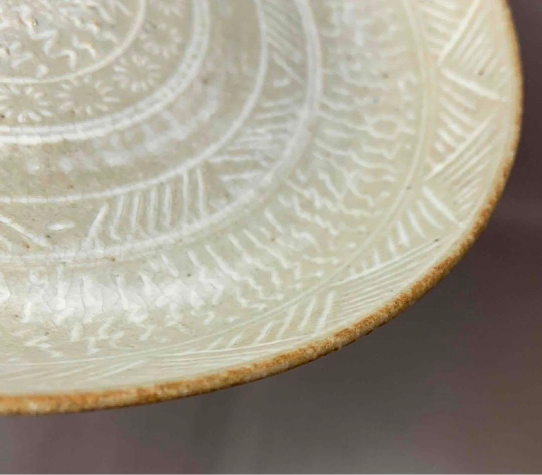 茶道具　三島皿