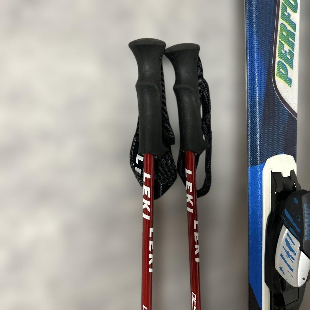 Atomic Performer スキーとLEKI ストック 162 バック付