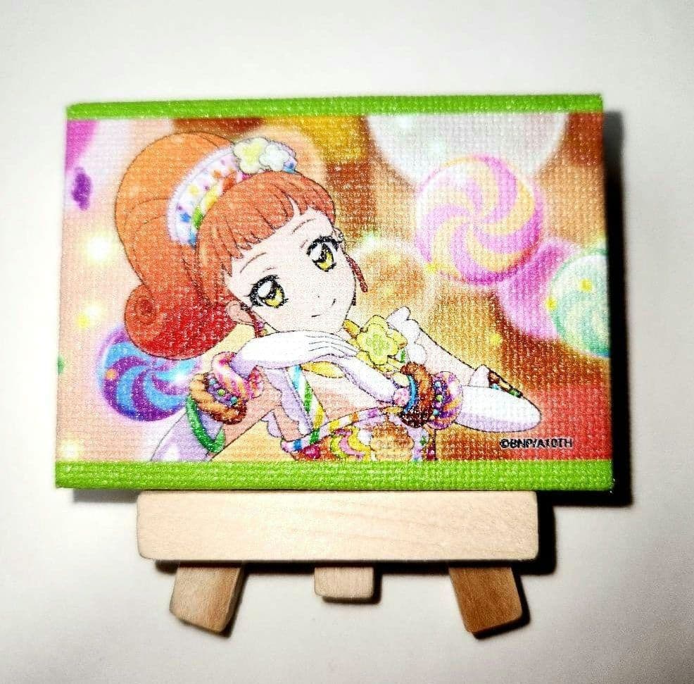 アイカツ キャンバスボードミニ ポストカード 大衣装展