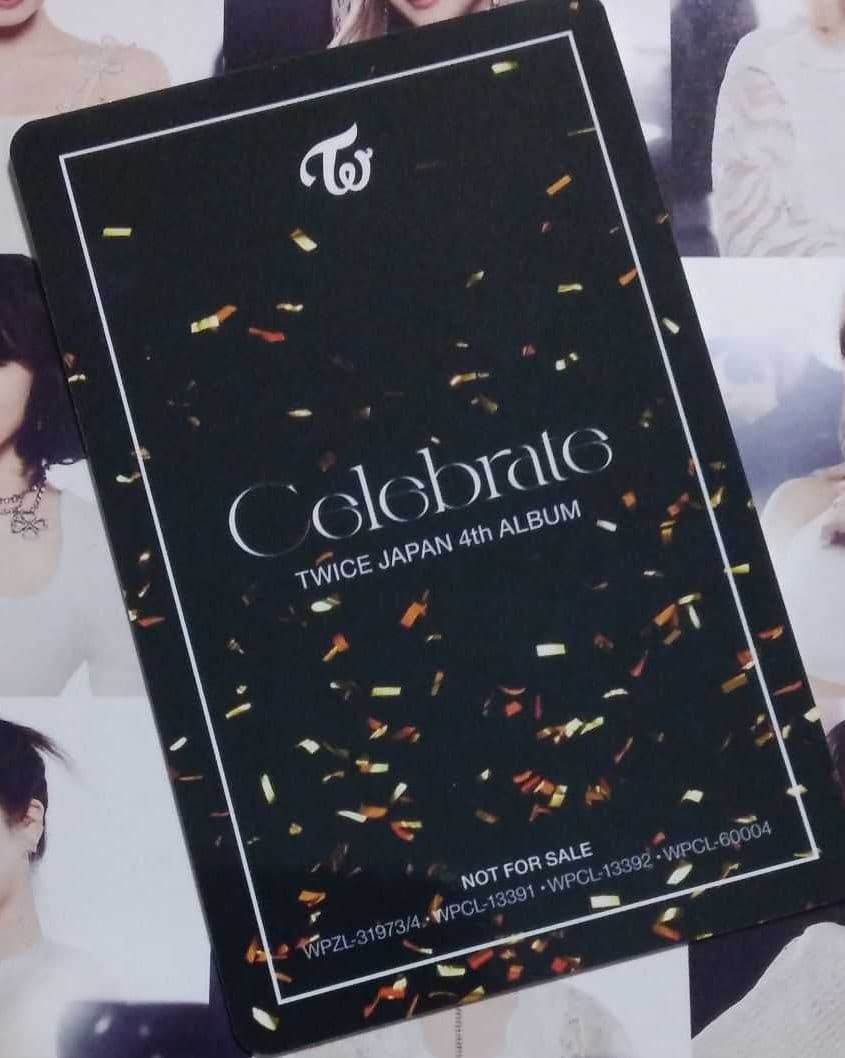 Twice　Celebrate　ハイタッチ券トレカ　　モモ