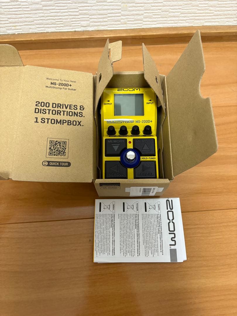 ZOOM MS-200D+ 200種のドライブ搭載