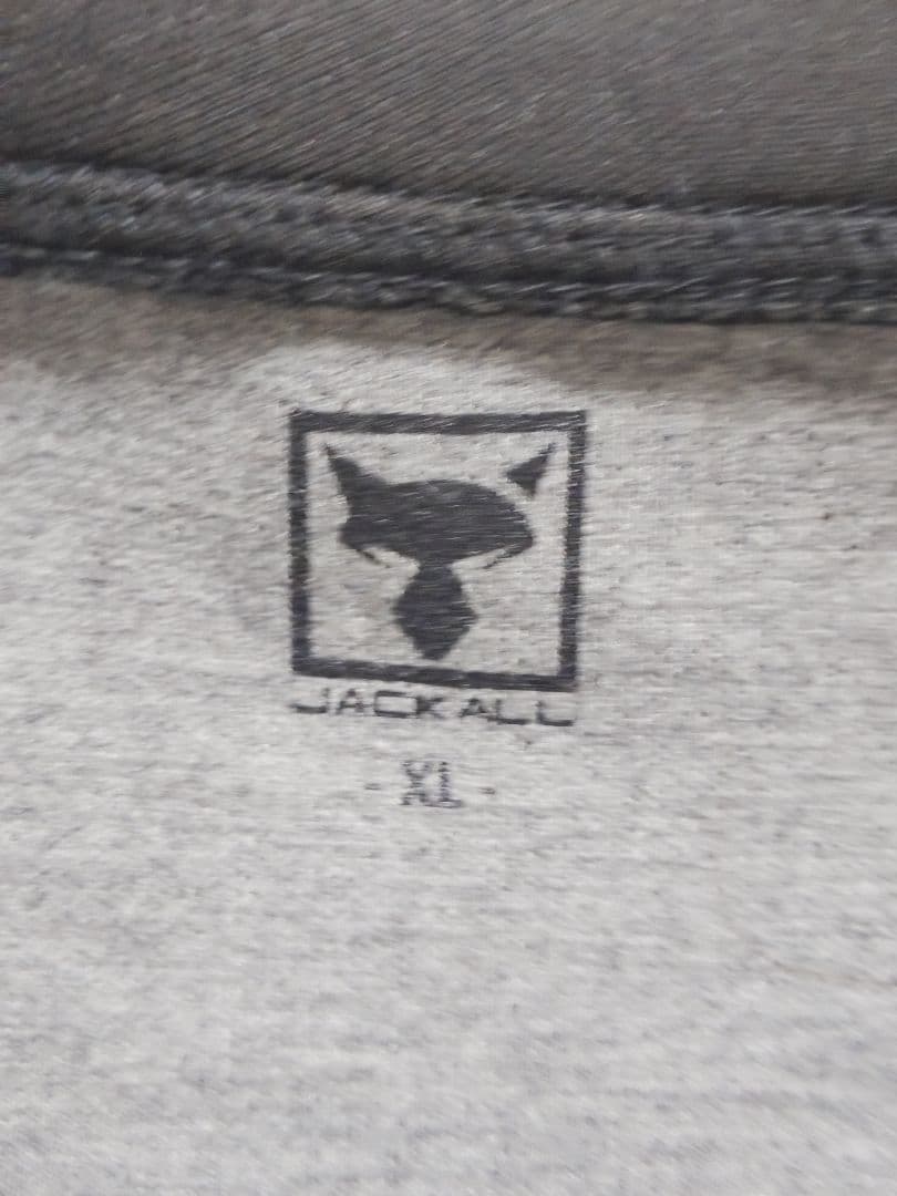 ジャッカル　ストレッチスウェットフーディー　XL ブラック