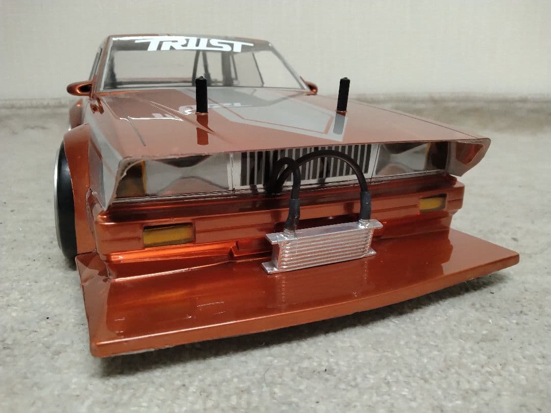 アオシマ 1/10 グラチャン RCボディ 430セドリック 塗装済 美品！